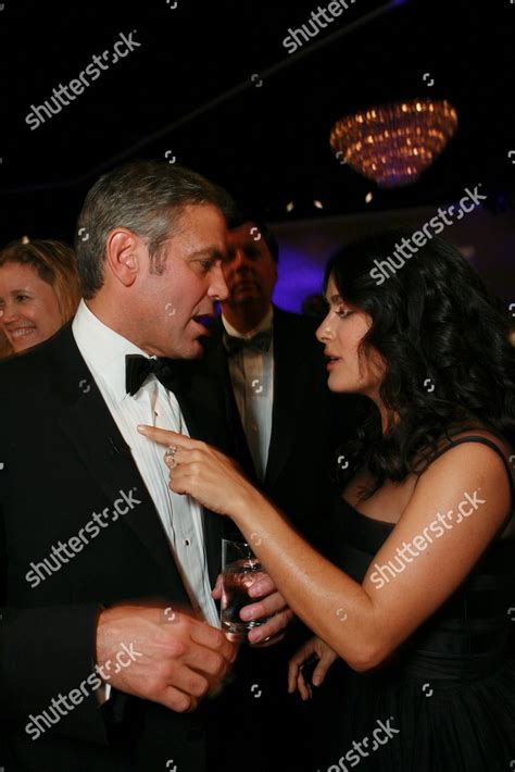 George Clooney Salma Hayek Editorial Stock Photo - Stock Image ...