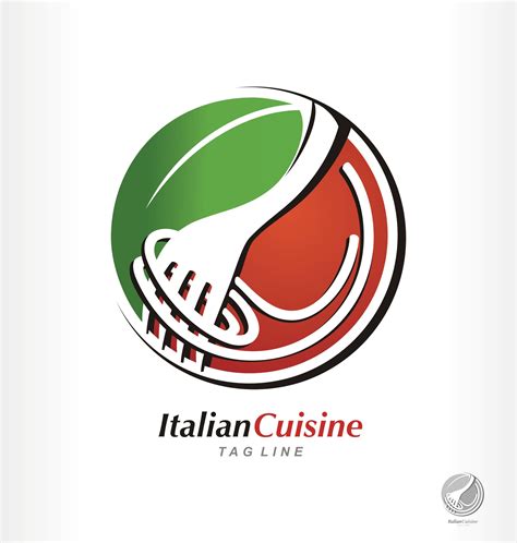 Italian cuisine or spaghetti logo | Italian restaurant logos, Logo ...