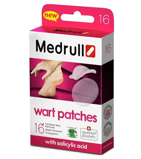 Medrull Wart Plasters - 16 Wart Remover Patches: Amazon.co.uk: Health & Personal Care