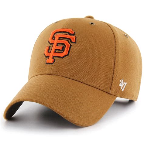 San Francisco Giants Carhartt x '47 MVP Adjustable Hat - Brown