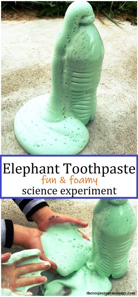 Elephant Toothpaste Science Experiment