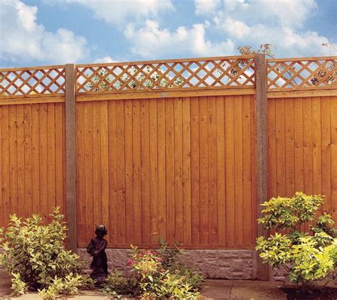 Closeboarded Square Fence Panel - Grange Fencing