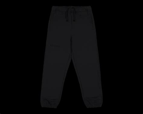 Sweatpants Embossed Logo Black - all good Helsinki