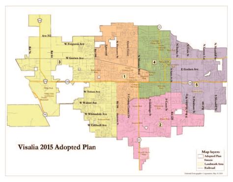 Visalia City Council Chooses Voting District Map - Valley Voice