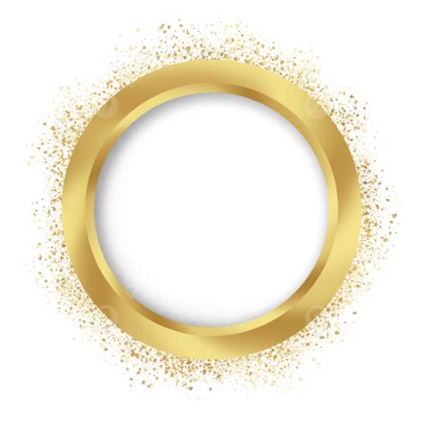 Gold Transparent Border PNG Transparent, Gold Border Png Golden Circle ...