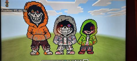 Here's the Great Time Trio in Minecraft. Hope you all like it! : r ...