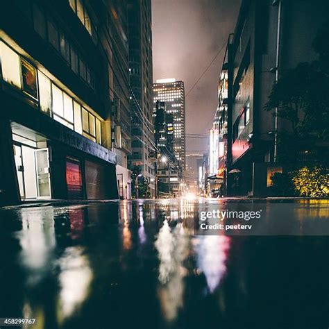 Dark Alley Rain Photos and Premium High Res Pictures - Getty Images