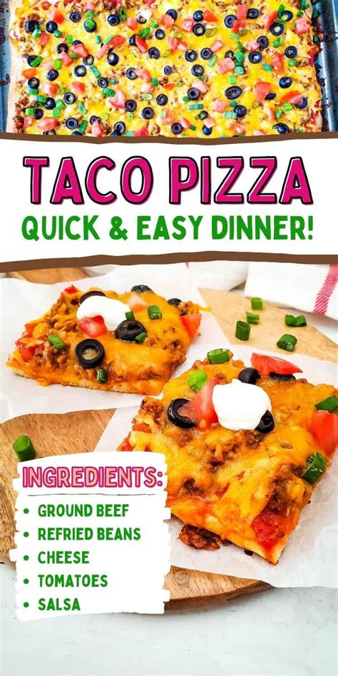 Taco Pizza Recipe