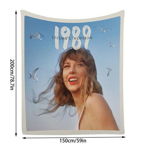 1989 Taylors Version - Taylor Swift Blanket - Taylor Girls Pop Singers Music Album Cover Throw ...