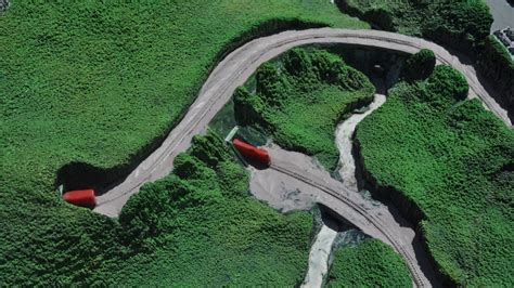 Spiral Train Tunnels at Yoho National Park, British Columbia - YouTube