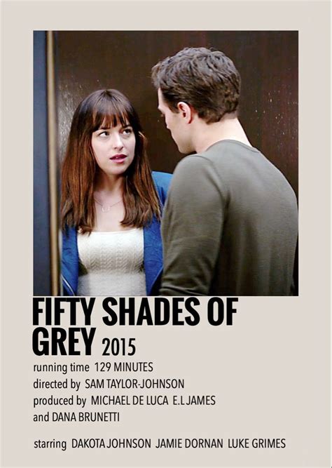 Fifty shades of grey by Millie | Film posters minimalist, Iconic movie ...