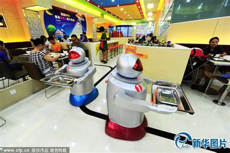 China's Largest Robot Restaurant is Crawling with WALL-E-Style Waiters | Inhabitat - Green ...