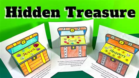 Treasure Chest 3D Craft: Hidden Treasure Parable - YouTube