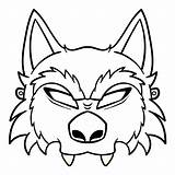 Free Printable Halloween Mask Coloring Pages sketch template