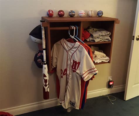 Baseball Equipment Rack : 5 Steps - Instructables