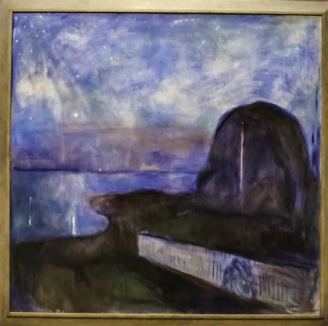 Starry Night | Starry Night 1893 Edvard Munch, Norwegian, 18… | Flickr