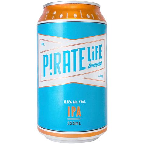 Pirate Life Brewing Ipa Can 355ml | Woolworths