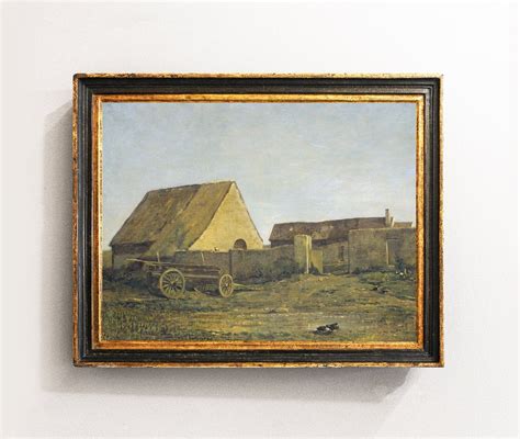 Country Landscape Farmhouse Painting Antique Painting - Etsy