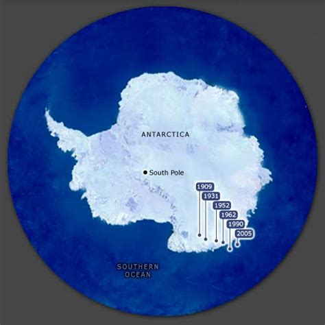 Changing position of the magnetic south pole – Magnetic field – Te Ara ...