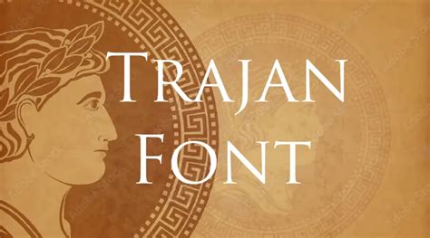 Trajan Font Family Download | Free Fonts Vault