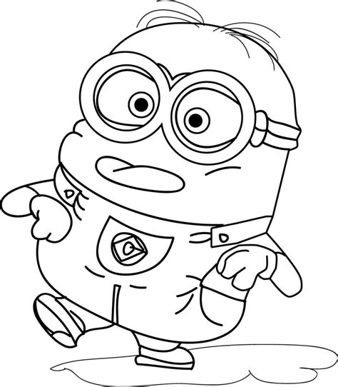 Minion Coloring Pages - Best Coloring Pages For Kids