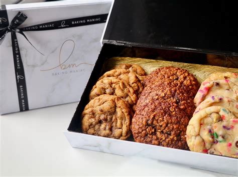 Assorted Cookies Gift Box – Baking Maniac