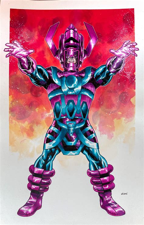 Comic Art Shop :: E S's Comic Art Shop :: Galactus Illustration by Mike ...