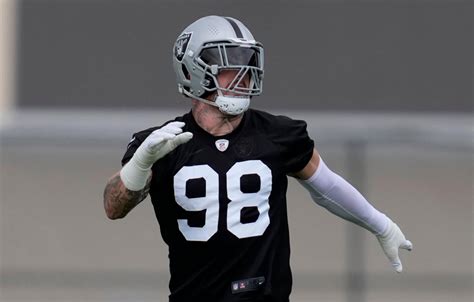 Edge Rusher Maxx Crosby Brings Energy and Intensity in Raiders' First ...