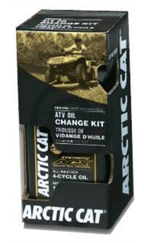 Arctic Cat Oil Change Kit for ATVs.