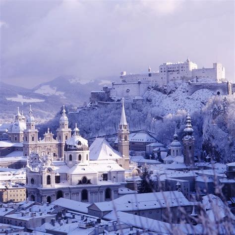 Snow in Salzburg - Oh so beautiful! @Mazran Zulkifly | Salzburg, Christmas in europe, Europe travel