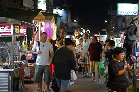 In the Sky: Hua Hin night market oct 2010