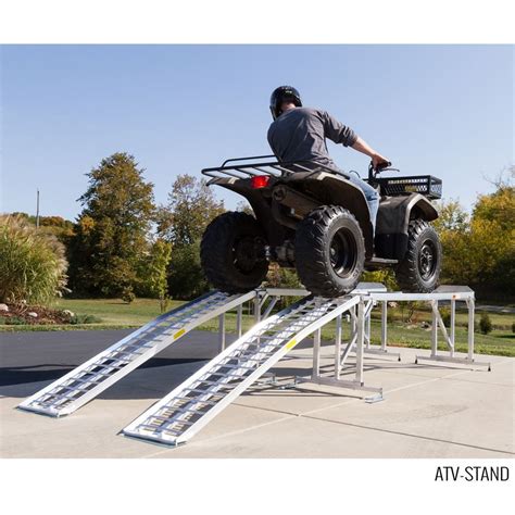 Lawn Tractor & ATV Stand for Service or Display | Discount Ramps