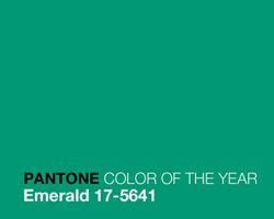 pantone color of 2013: emerald | Emerald green paint, Pantone color, Pantone