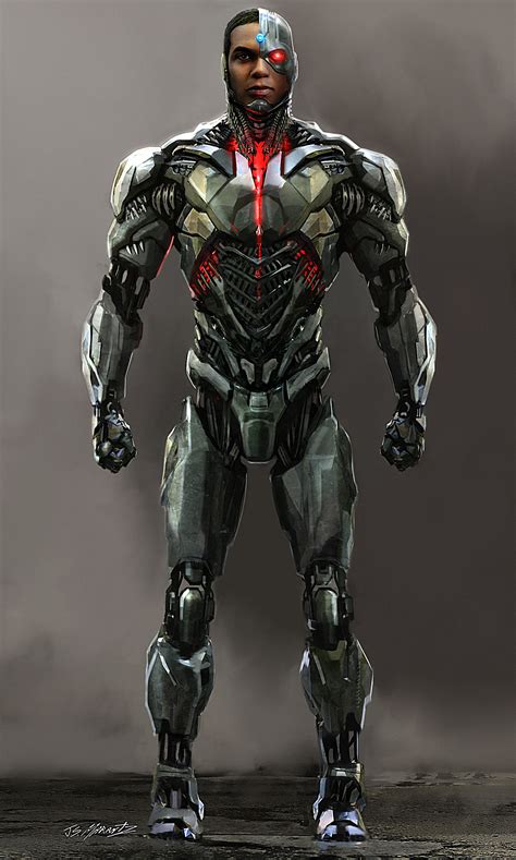 Jerad S. Marantz - Justice League: Cyborg Concept Art