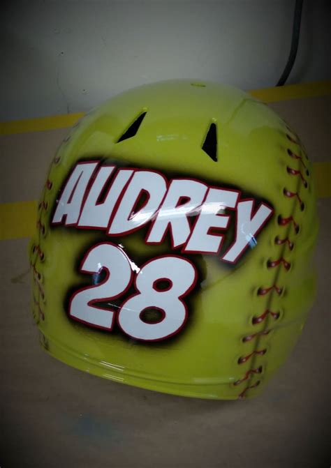 Softball Helmet Batting Helmet Custom Batting Helmet - Etsy