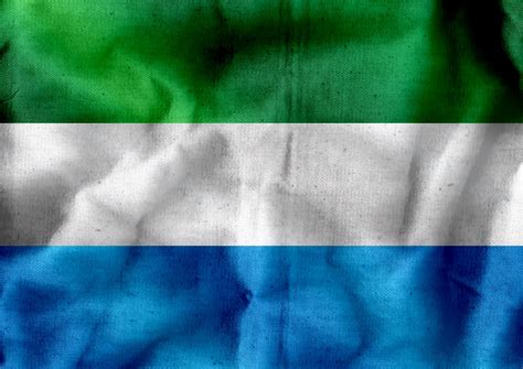 Sierra Leone Flag Themes Idea Design Free Stock Photo - Public Domain Pictures