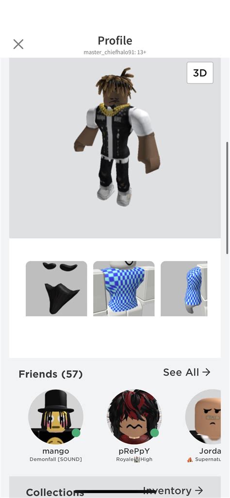 Juice wrld Roblox avatar fixed up a bit : r/JuiceWRLD