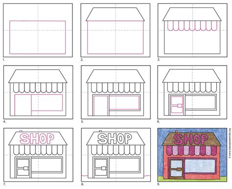 17+ How To Draw A Store - LyndseyLenox