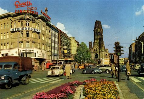 1959 postcard from Germany : Deutschland, Berlin (former West Berlin area), Kurfürstendamm ...