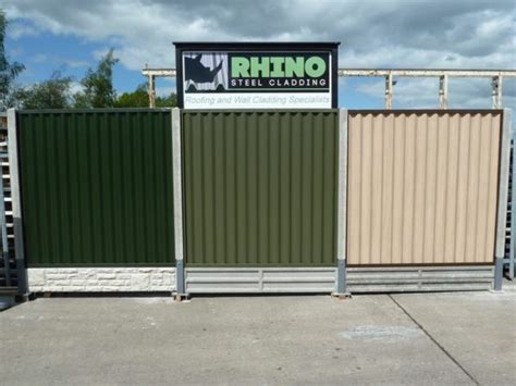 Vertical Steel Fence Panels - Rhino Steel Cladding