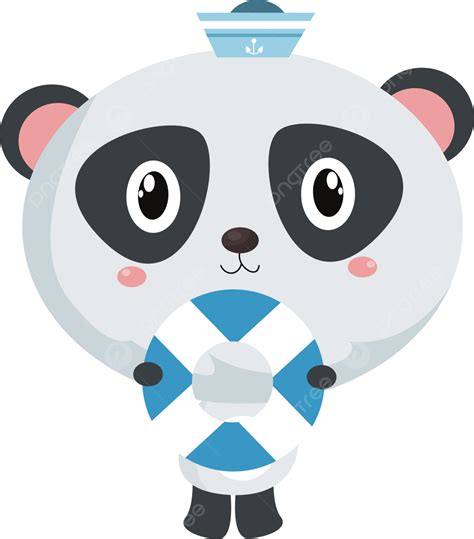 Panda Sailor Mascot Logo Cartoon Animal, Panda Sailor, Mascot Logo, Cartoon Animal PNG and ...