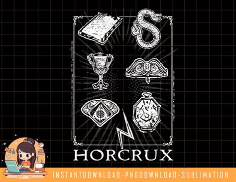 Harry Potter Horcrux Symbols png, sublimate, digital downloa - Inspire ...