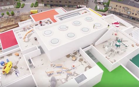 Drone video offers sneak peek at BIG’s LEGO House, set to open next month | Inhabitat - Green ...