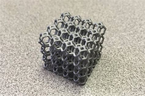 3D Printed Aluminum Lattice Cube Weighs Just 3.9g & Holds up to 900lbs ...