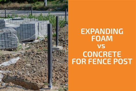 Expanding Foam vs. Concrete for Fence Posts - Handyman's World