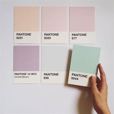 This soothing color palette has us dreaming of soft pastels. 📷 by @katebax #Pantone | Color ...