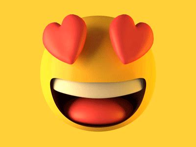 😍 Heart Eyes Emoji by Cliply on Dribbble