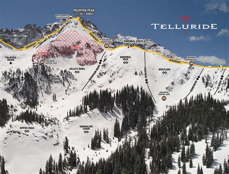 Telluride Ski Resort, CO Highlights Sweetest Extreme Lines with 'Hike-to-Terrain' Trail Maps ...