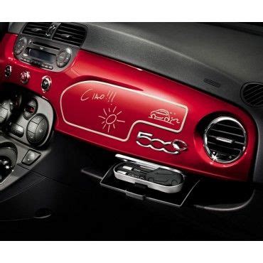 Fiat 500 Whiteboard for Black Dashboard | Fiat.co.uk/Accessories | Fiat ...