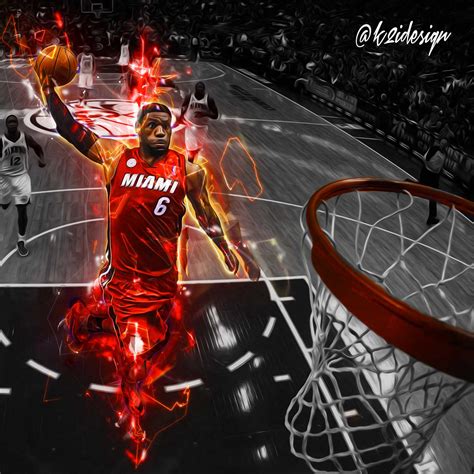 Lebron James - K2I DESIGN - DUNK by k2idesign on DeviantArt